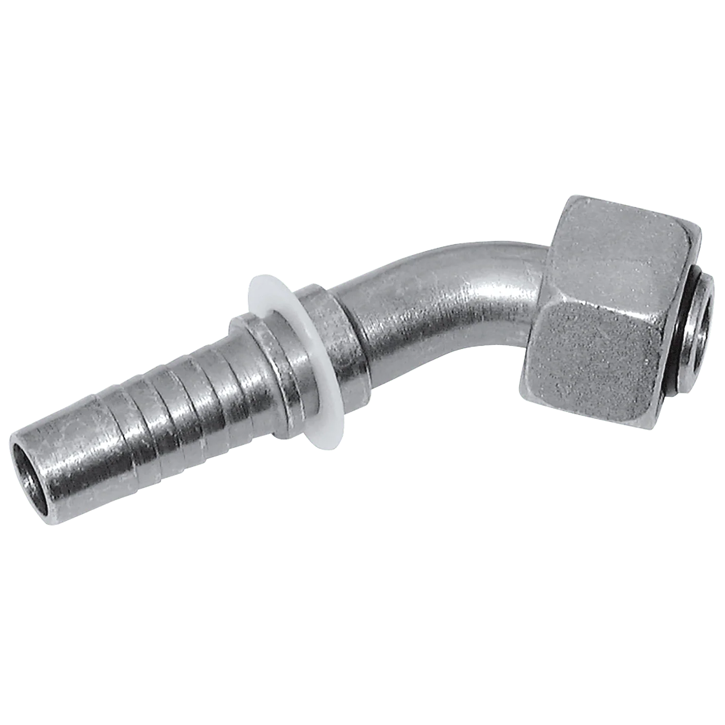 FT Pro - HMFL08-45-M22CF M22 X 1.5 Metric Female Light Duty 45�� Swept Elbow