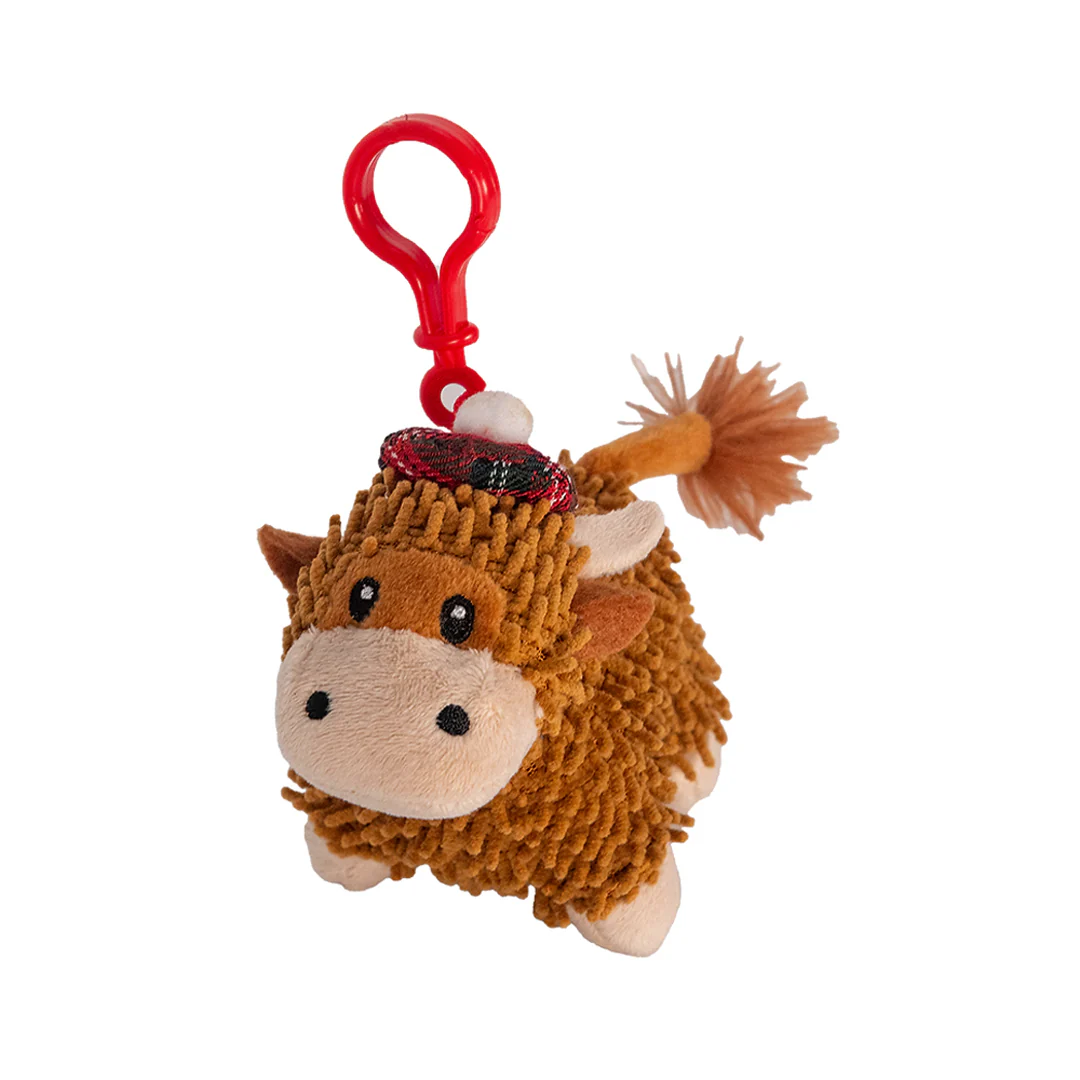 Highland Coo Bag Charm