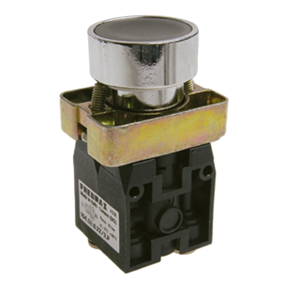 Pneumax 104.52.6.22/2.P - 5/2 Black Push Button Valve Rear