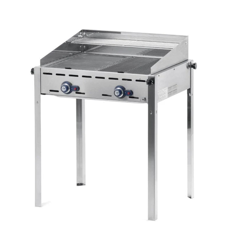 HENDI Gastro-Grill Gas Green Fire 2 Brenner