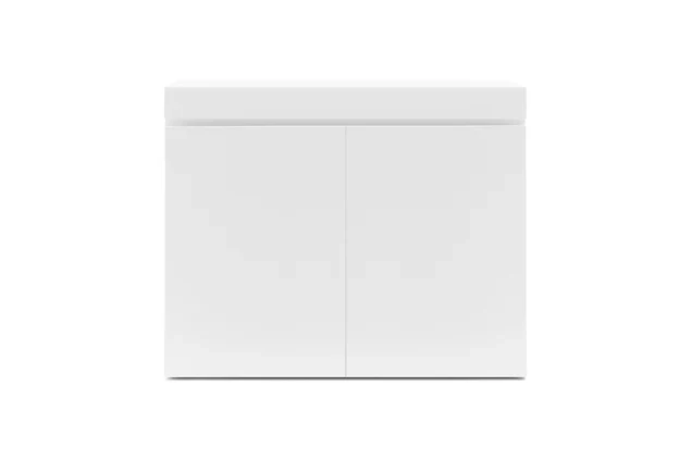UNS Aquarium Tank Stand - Piano White - 90L