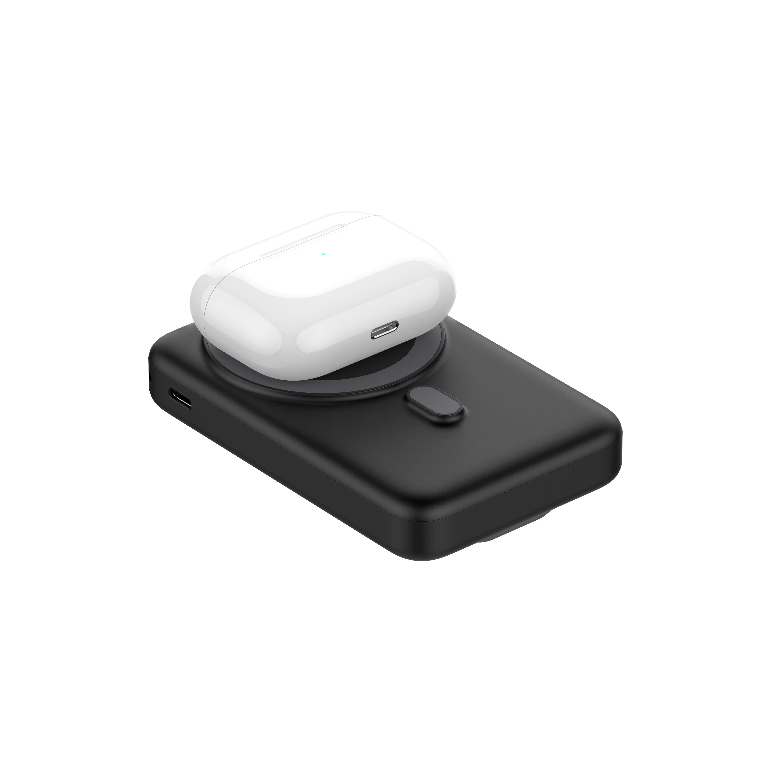 Powerbank f��r iPhone und Smartphone mit MagSafe Magnet und Handyhalter 10.000 mAh