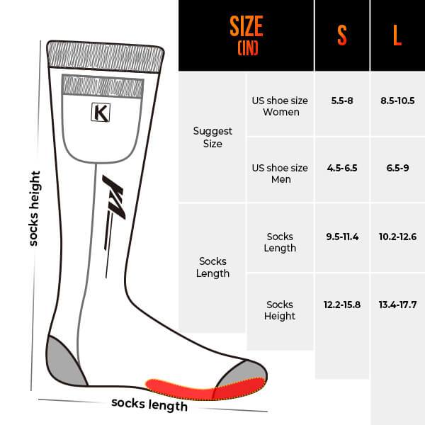 (Free Gift)High-end Heated Socks with Rechargeable Batteries and Remote Control