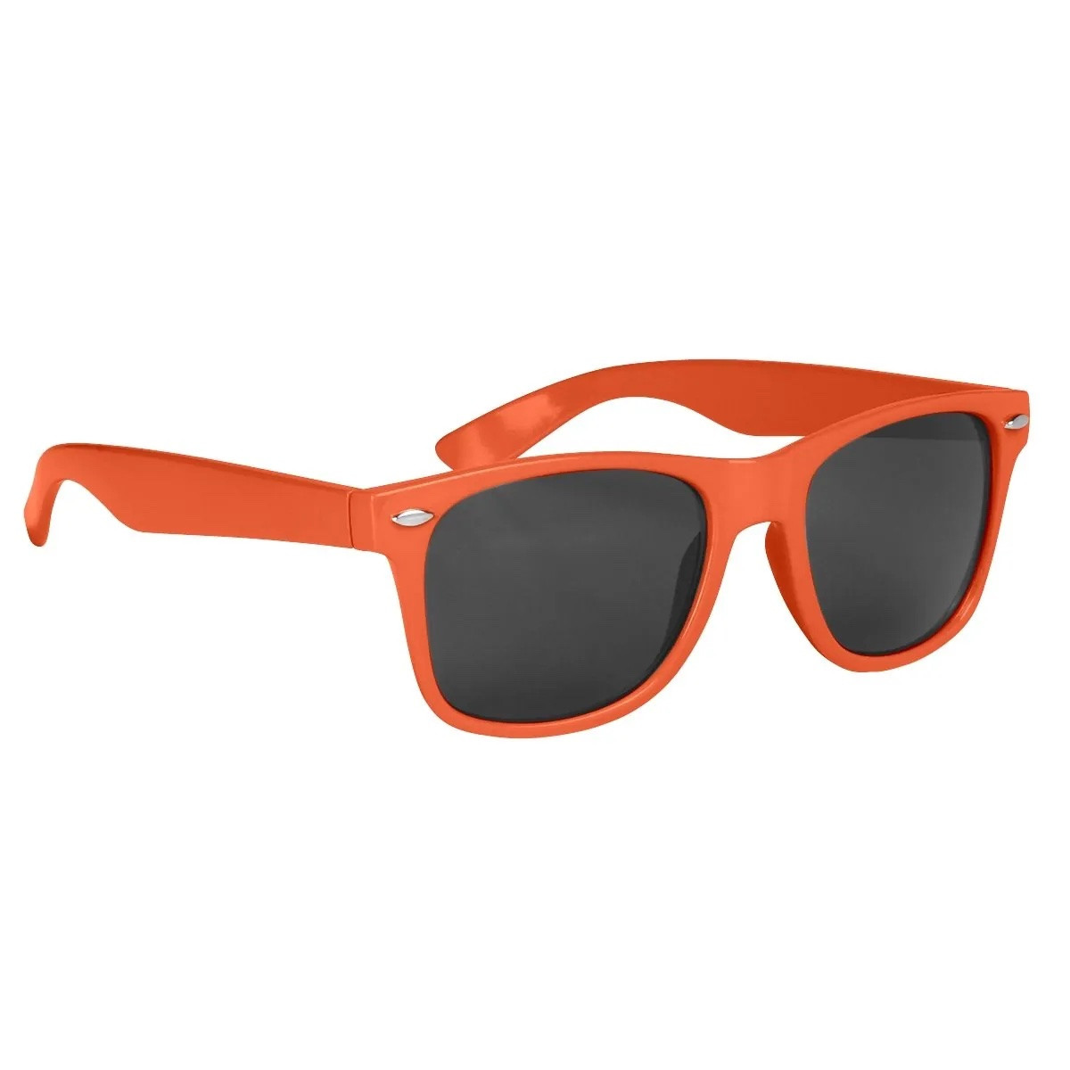 Orange Sunglasses Iconic 80's Style Adult Size Sunglasses 1084