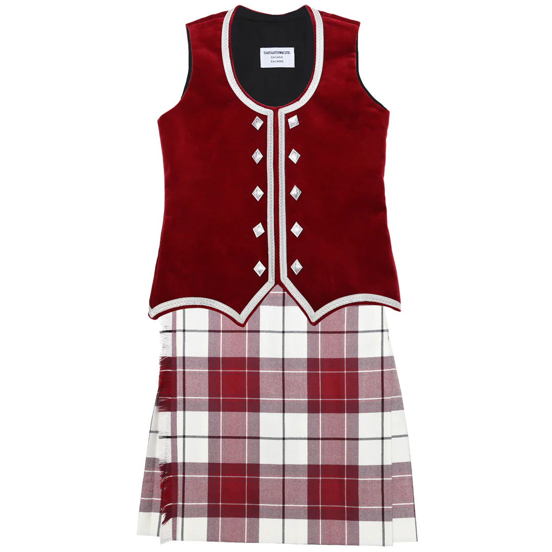 Tartan - Dress Cranberry Kerr