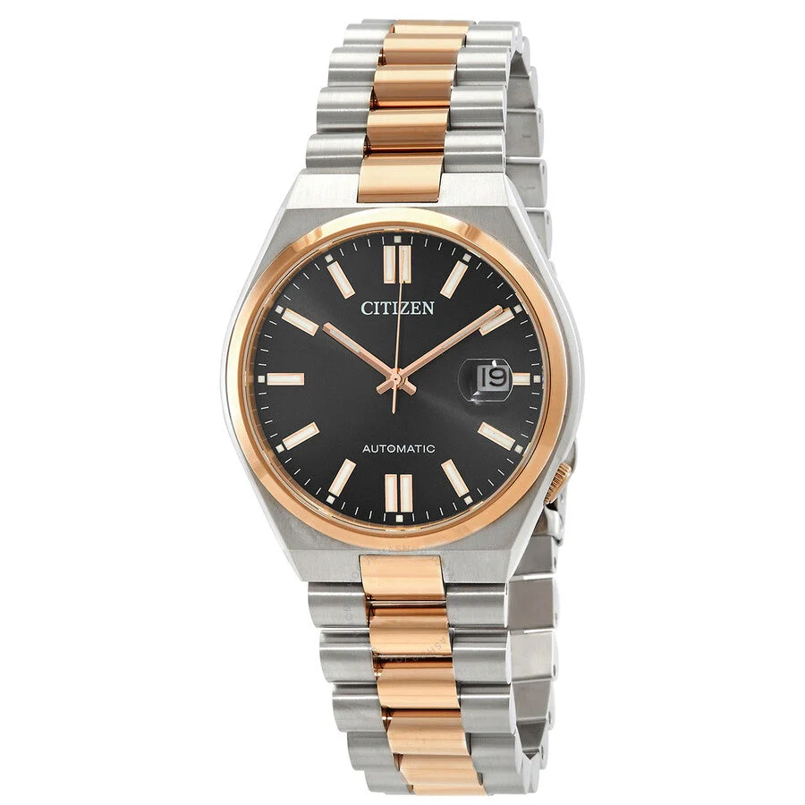 Citizen Tsuyosa Automatic 40mm Black Dial Two-Tone Stainless Steel Men’s Watch �?NJ0154-80H