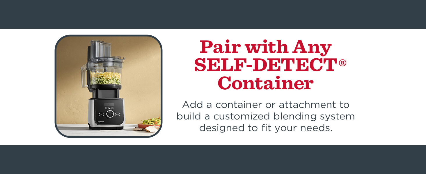 Pair with any SELF-DETECT Containers