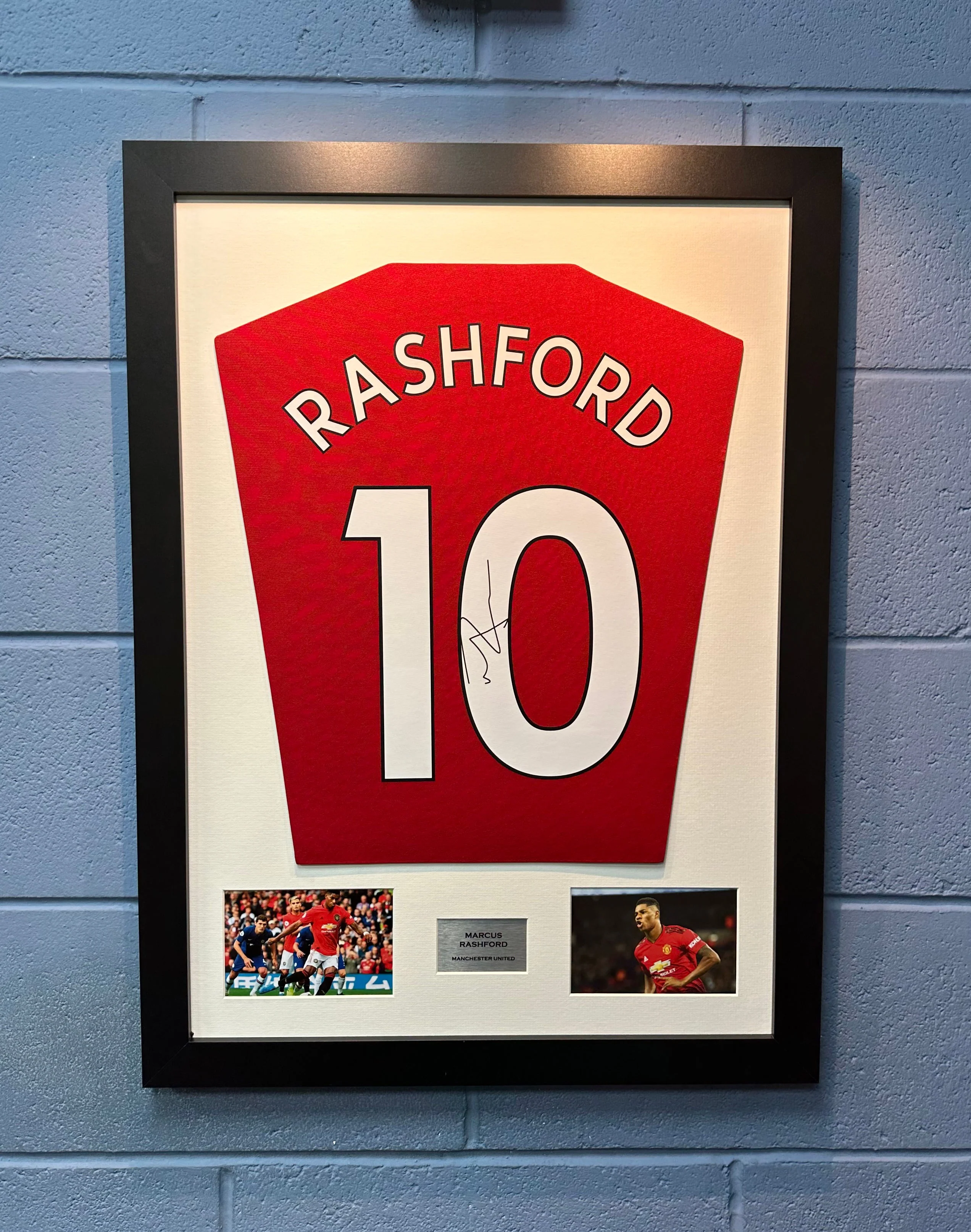 Budget Premium DIY Football Shirt Framing Kit. TWIN PACK with free personalised plaque.