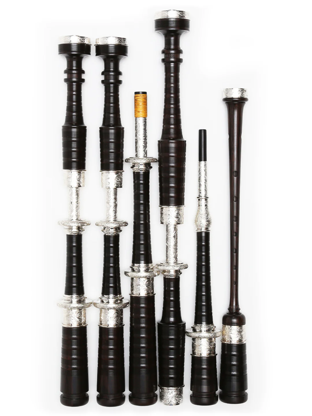 David Naill Bagpipes - #6A (Victorian Engraving)