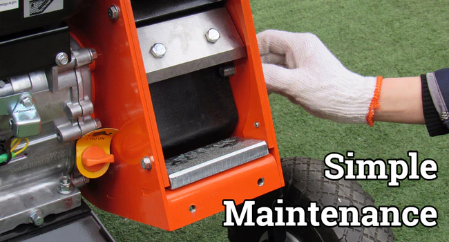 EFCUT R30 Houtversnipperaar - Shredder Mulcher, 7PK Benzine, Compact Ontwerp, Max Capaciteit 3 Inch (R0)