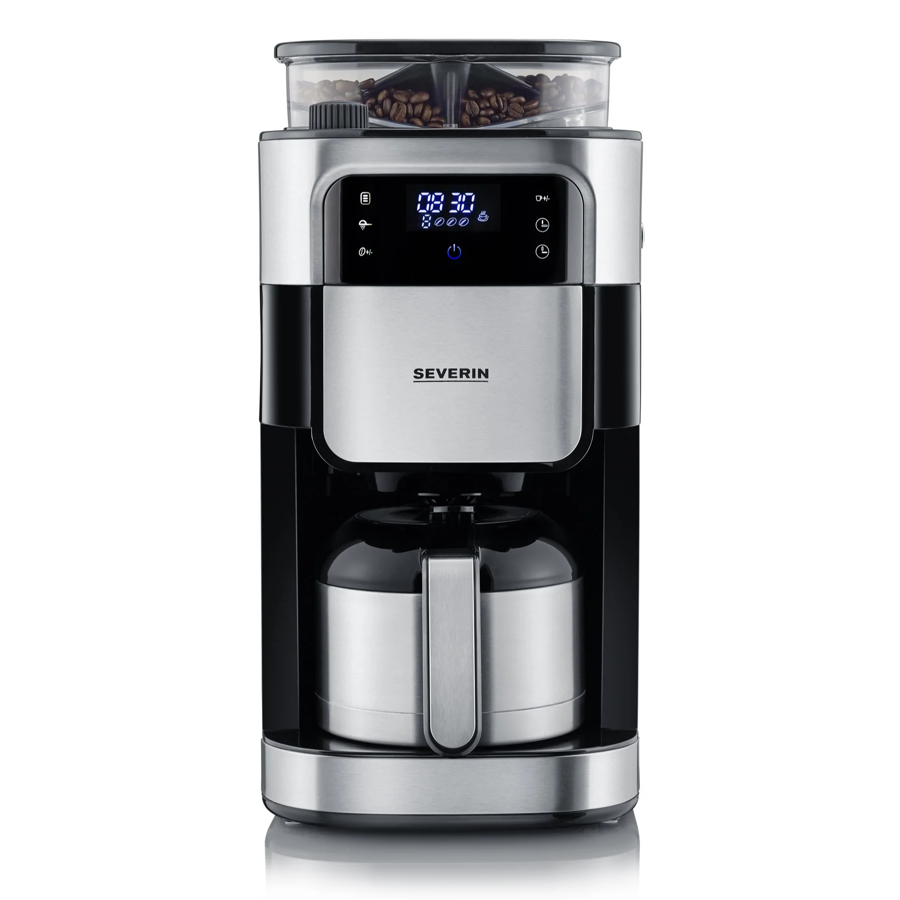Severin Filterkaffeemaschine KA4814 edelstahl/schwarz