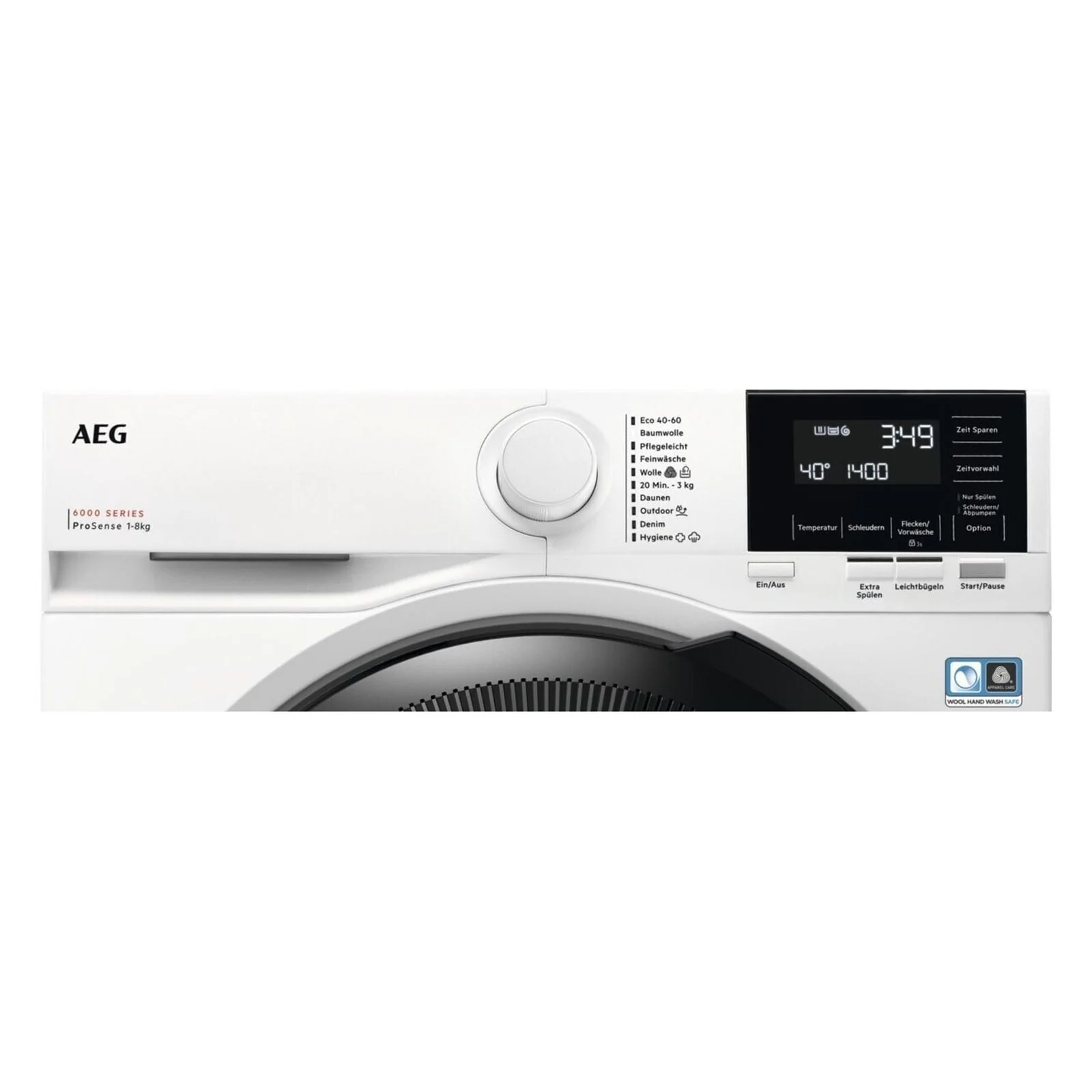 2025 Lavadora frontal Electrolux AEG CARAT LR6F60488 – 8 kg, tecnología ProSense®