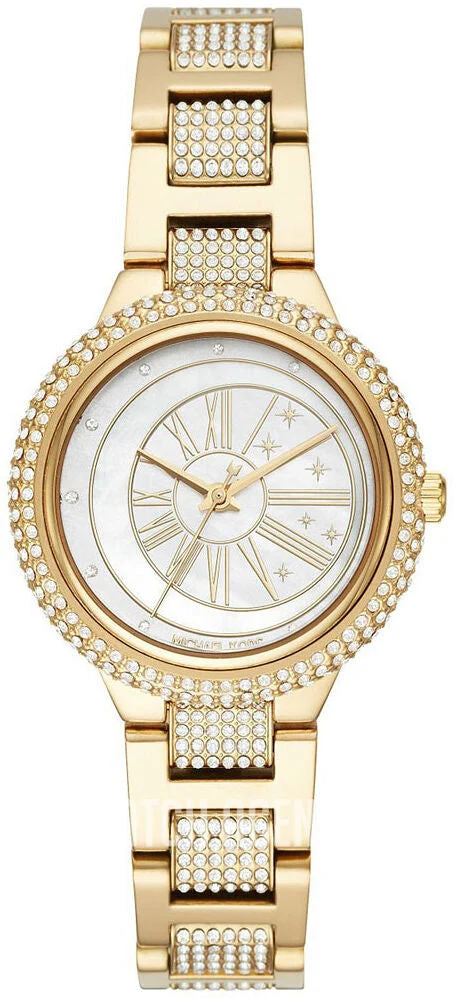 Michael Kors Taryn MOP Gold-Tone Women's Watch - MK6567