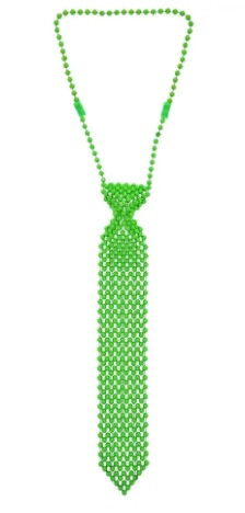 St Patricks Green Tie | Beaded  13