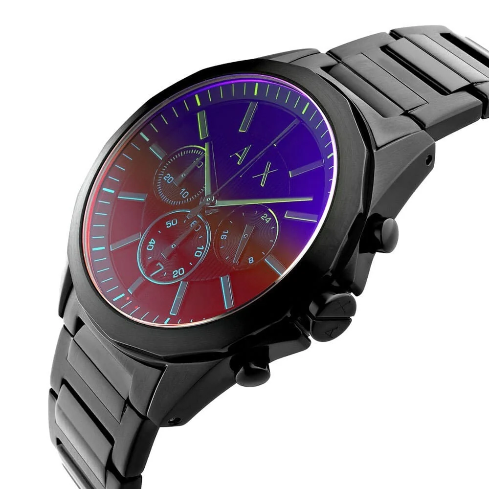 Armani Exchange Drexler Chronograph Black Men's Watch - AX2615