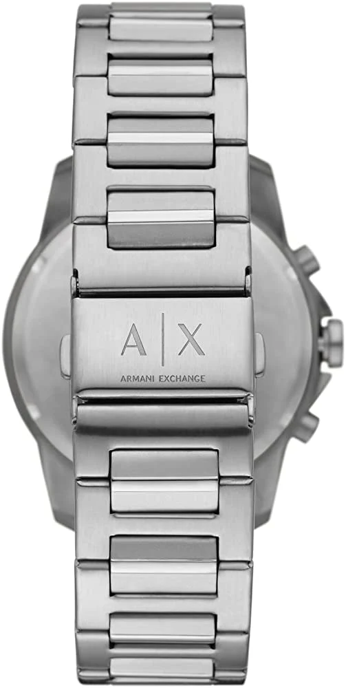 Armani Exchange Outerbanks Chronograph All Silver Men's Watch - AX7141