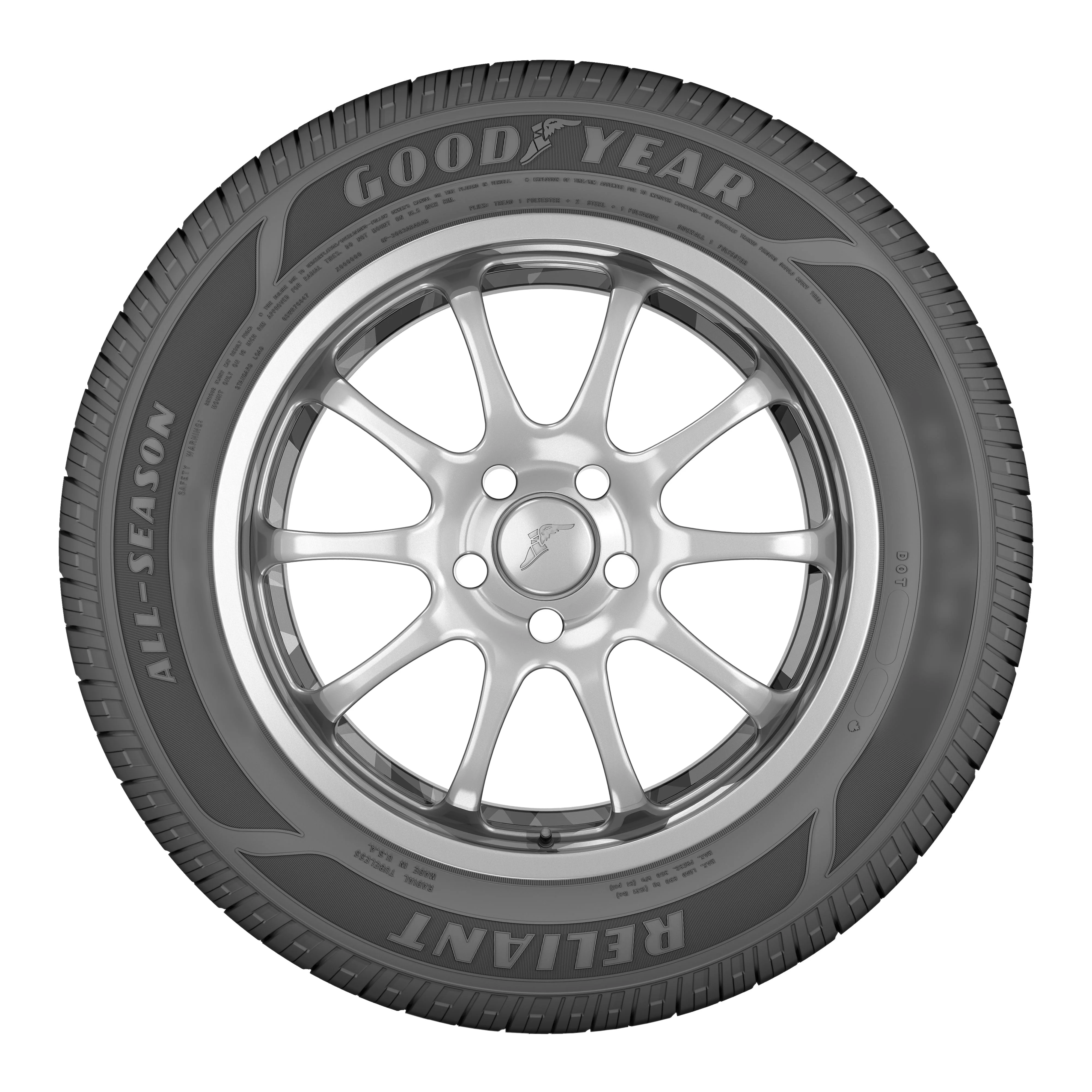 2025 Neumático Goodyear Reliant All-Season 205/60R16 92V – Para Todo el Año