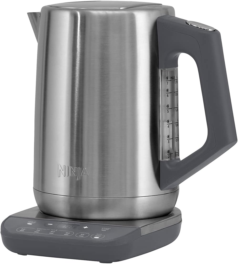 Ninja Perfect Temperature KT200UK Kettle with Temperature Selector - Matte Black