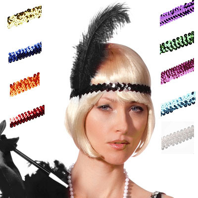 1920's Headpiece | Gatsby Headpiece | Flapper Headpiece Bulk | 1719DZ 12 PACK