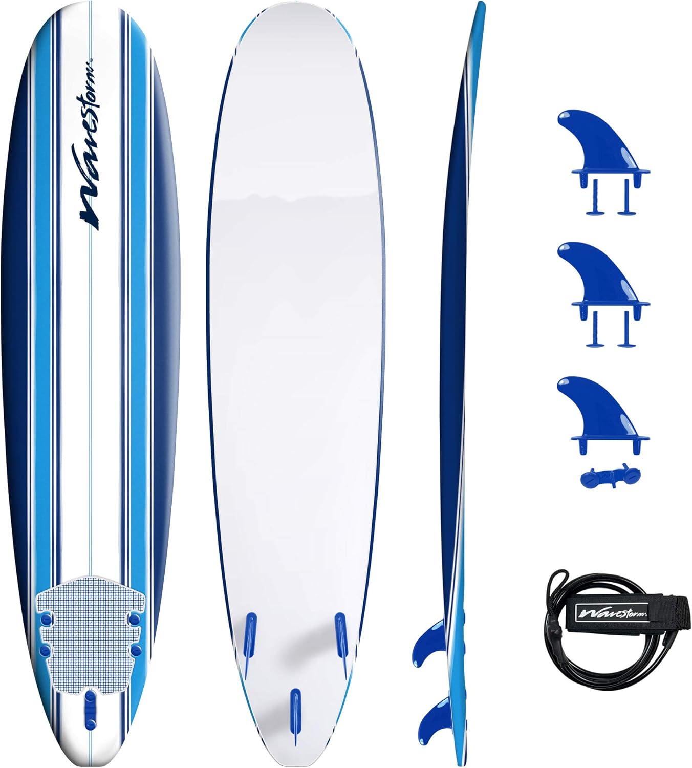 2026 Nuevo Wavestorm 8ft Classic longboard de surf