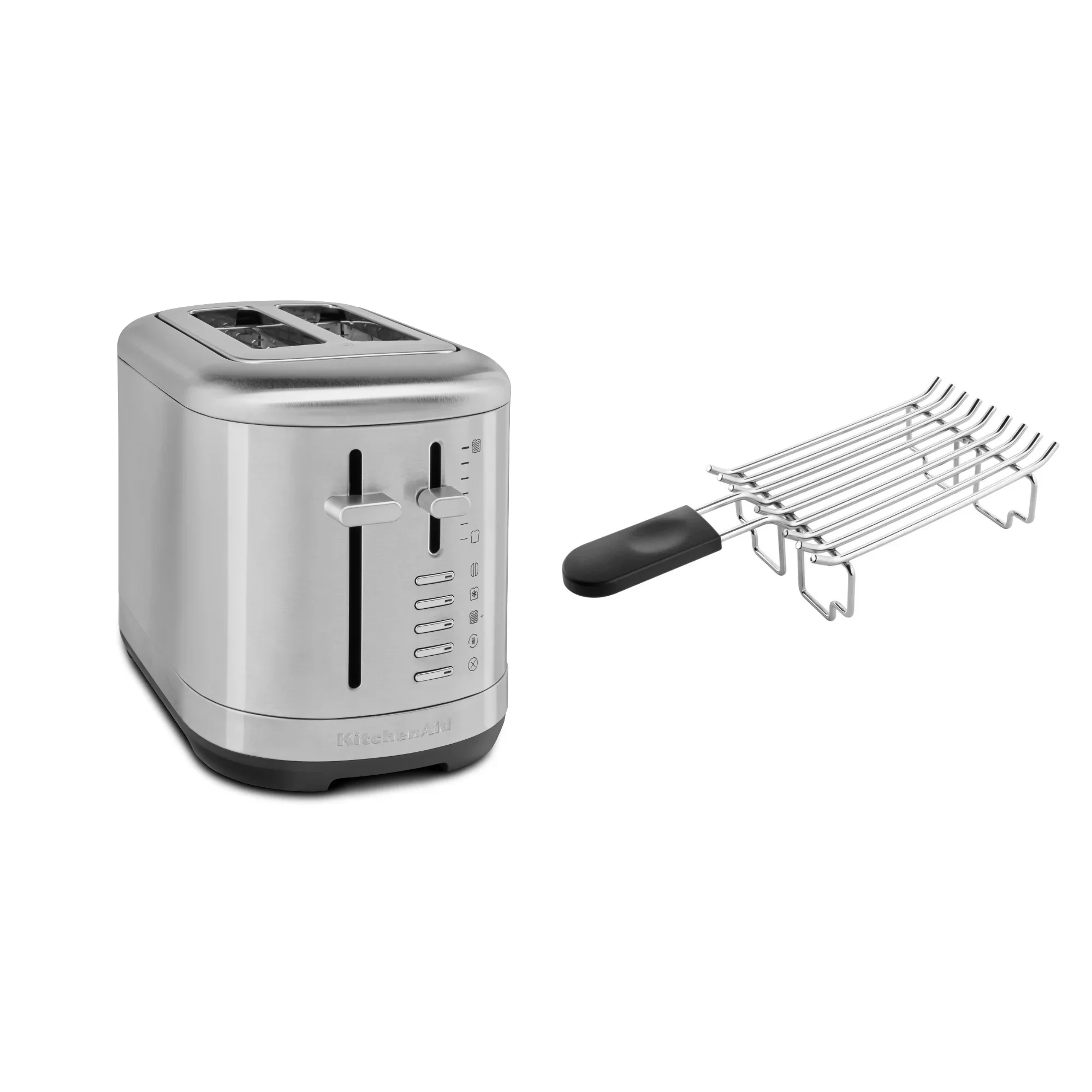 2025 Set KitchenAid de 2 piezas, tostadora + soporte para panecillos 5KMT2109