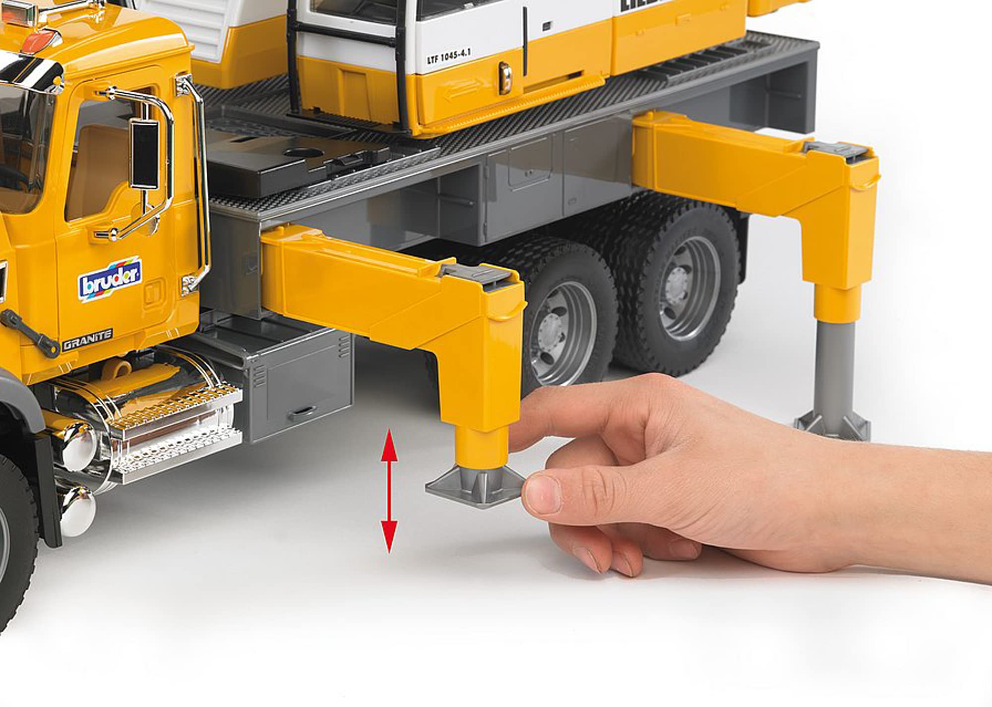 Bruder Granite Liebherr Crane Truck
