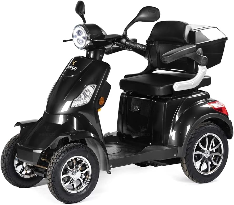 VELECO Seniorenmobil 4-Rad Elektromobil ElektroRoller 1000W FASTER