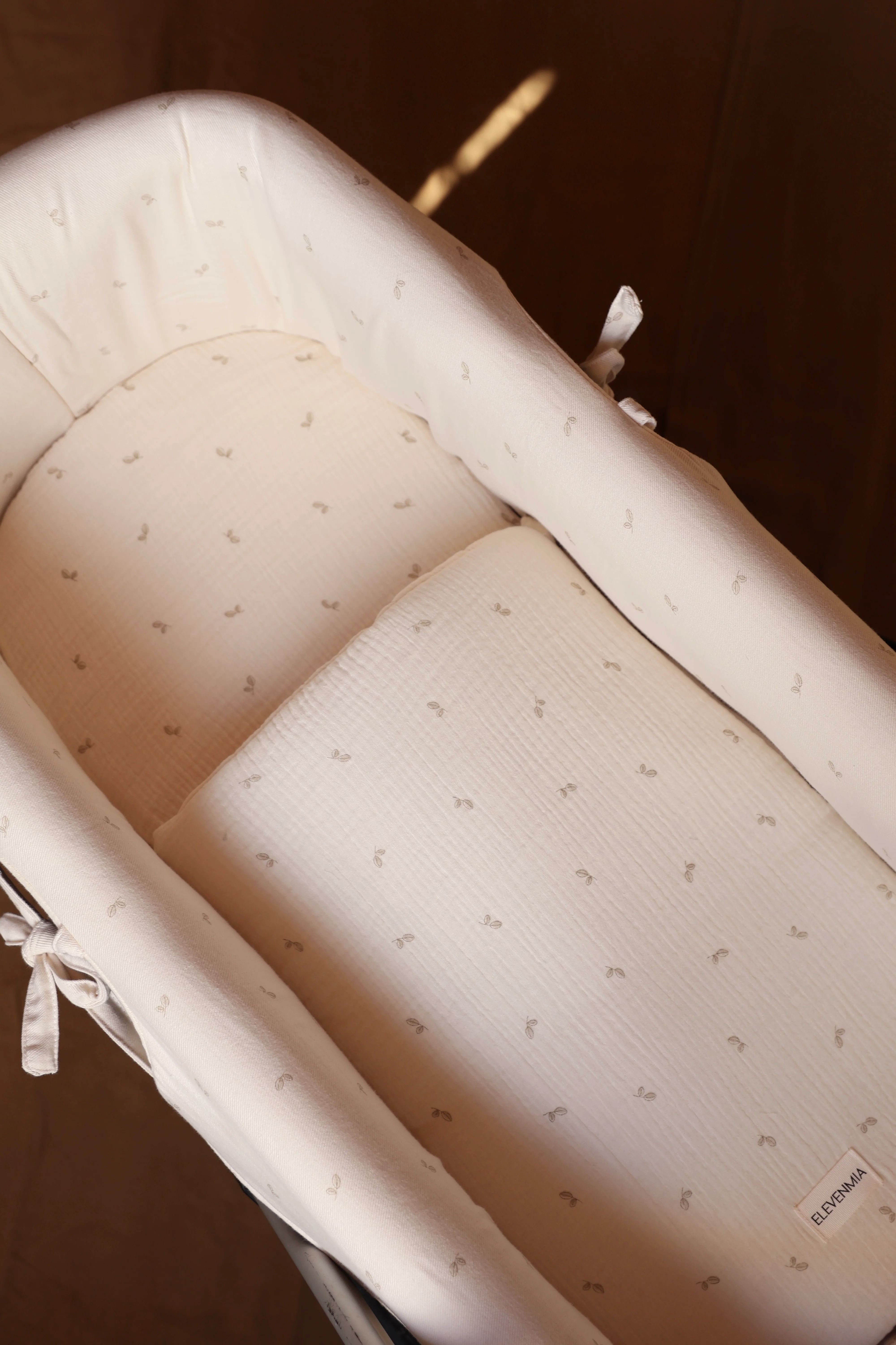 Saco Bajera Cochecito Gasa Oliva