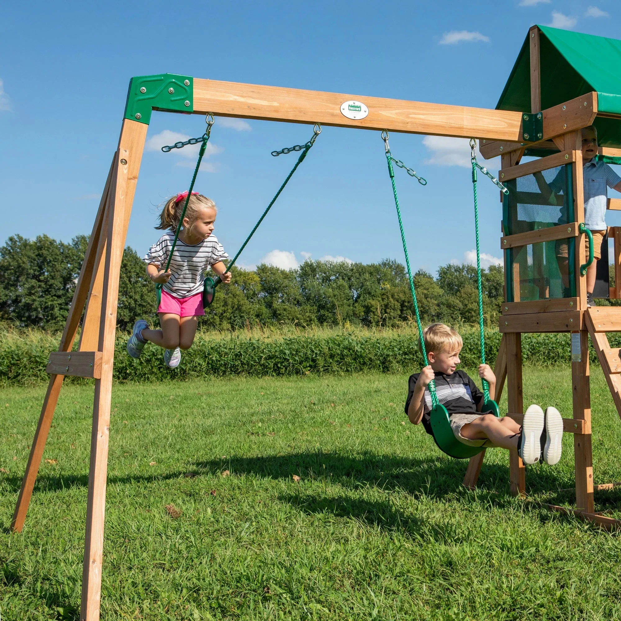 Columpio de Madera Backyard Discovery Buckley Hill