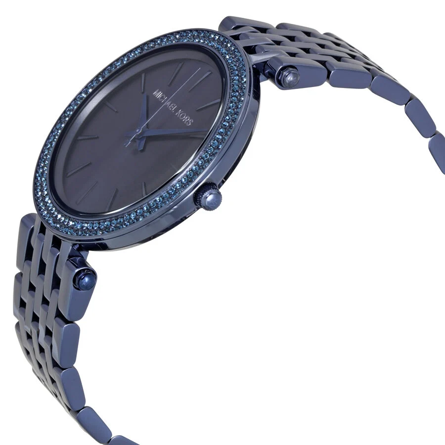 Michael Kors Darci Blue Sunray Dial Women's Watch - MK3417