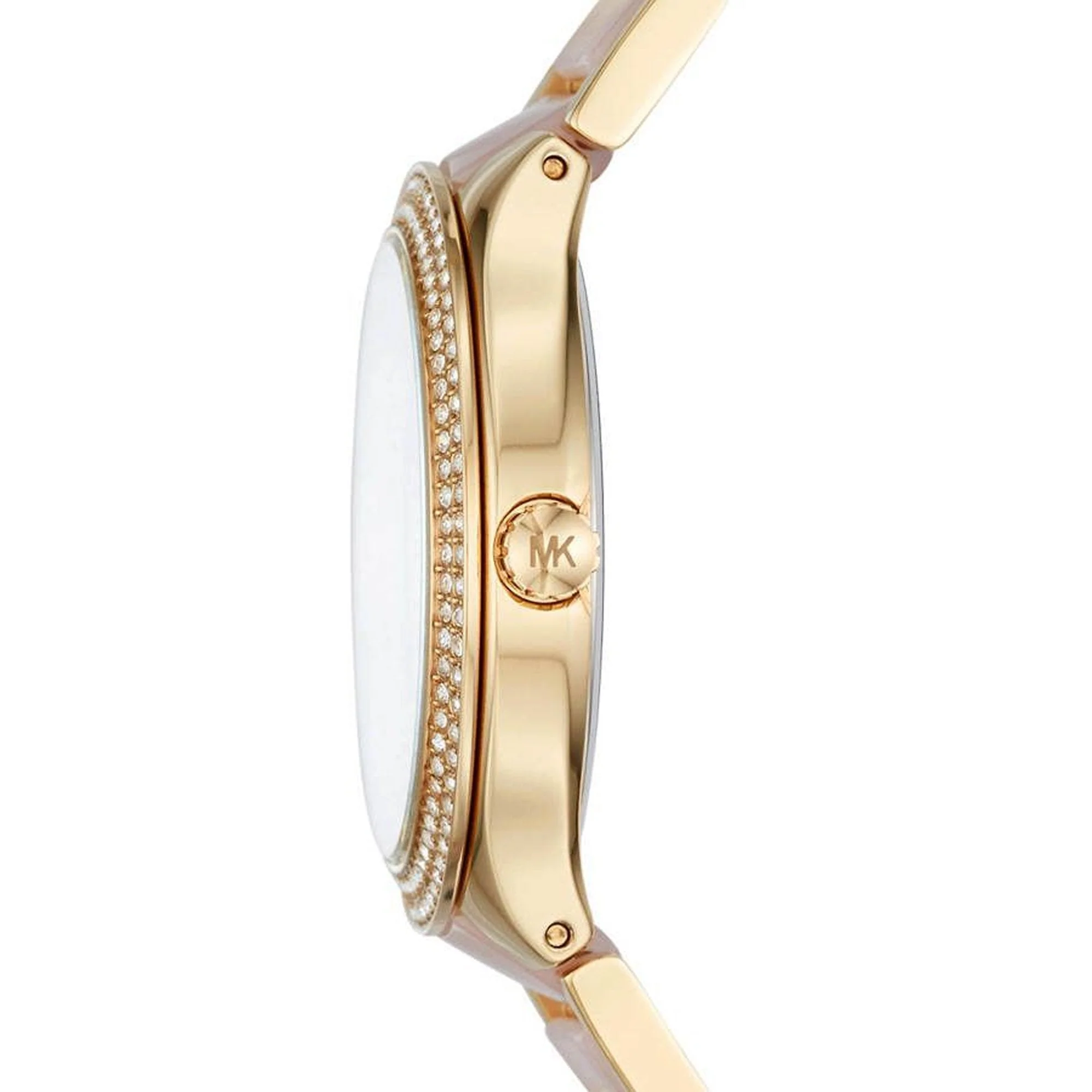 Michael Kors Kerry Pink Acetate and Gold Women's Watch - MK3508