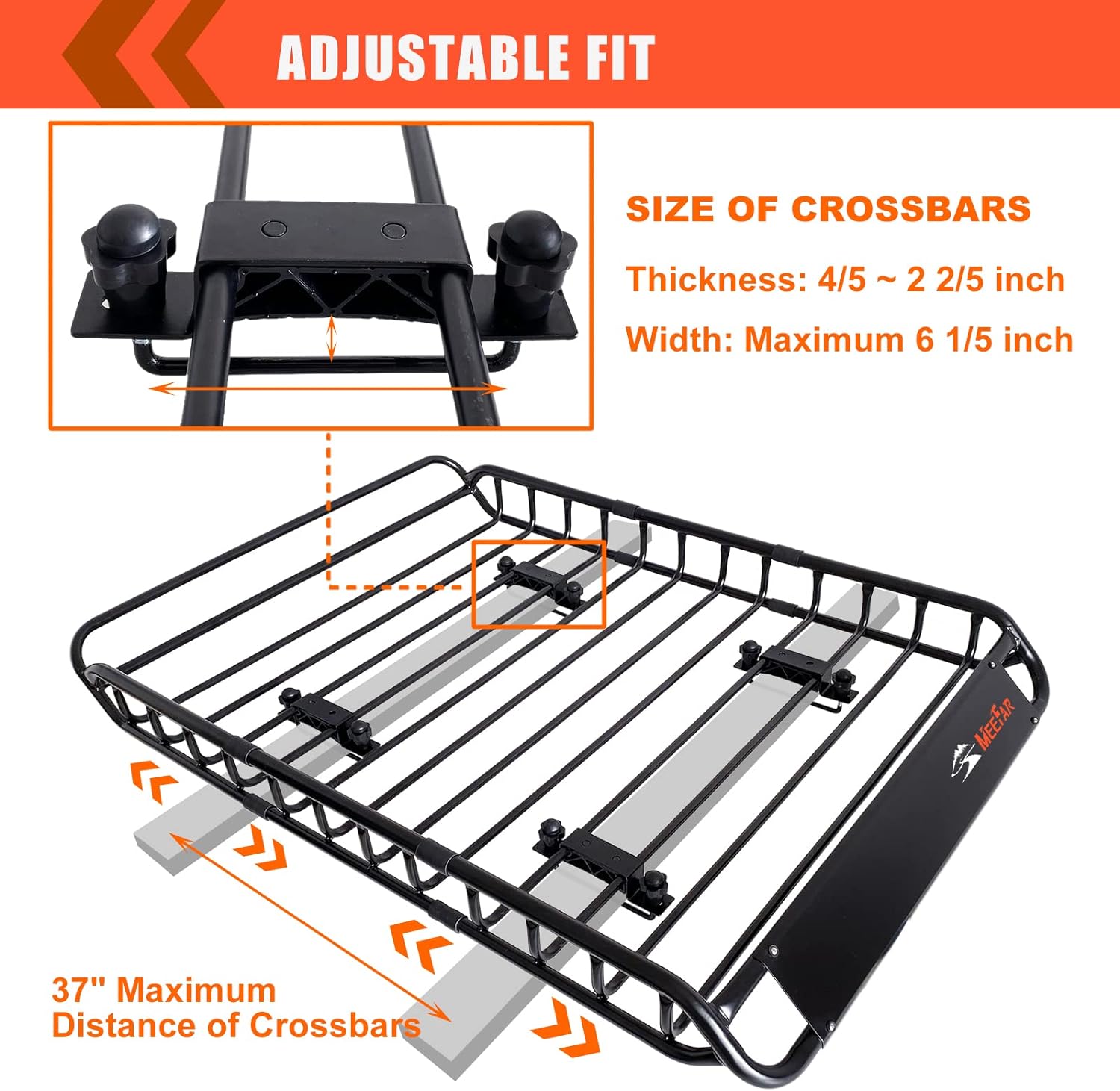 Folding hitch mounted cargo basket 60