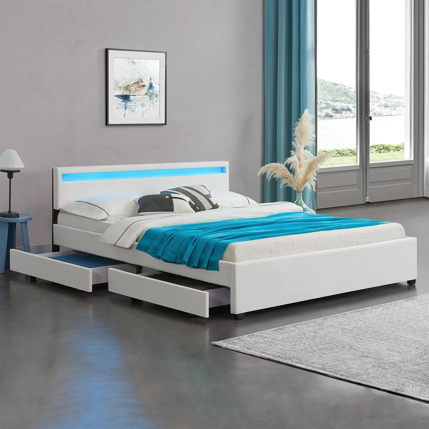2025 Cama tapizada Lyon