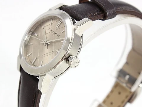 Burberry The City Nova Brown Leather Brown Dial Brown Leather Strap Women's Watch Watch BU9208