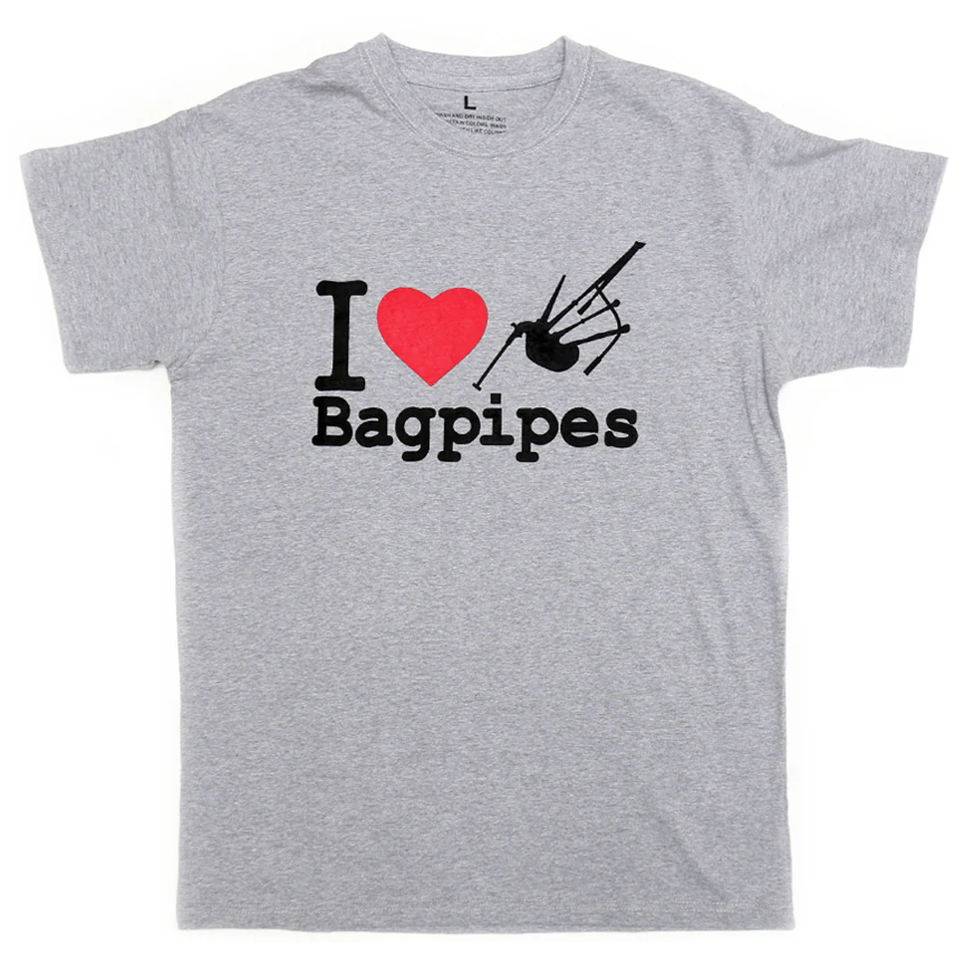 I Love Bagpipes Shirt
