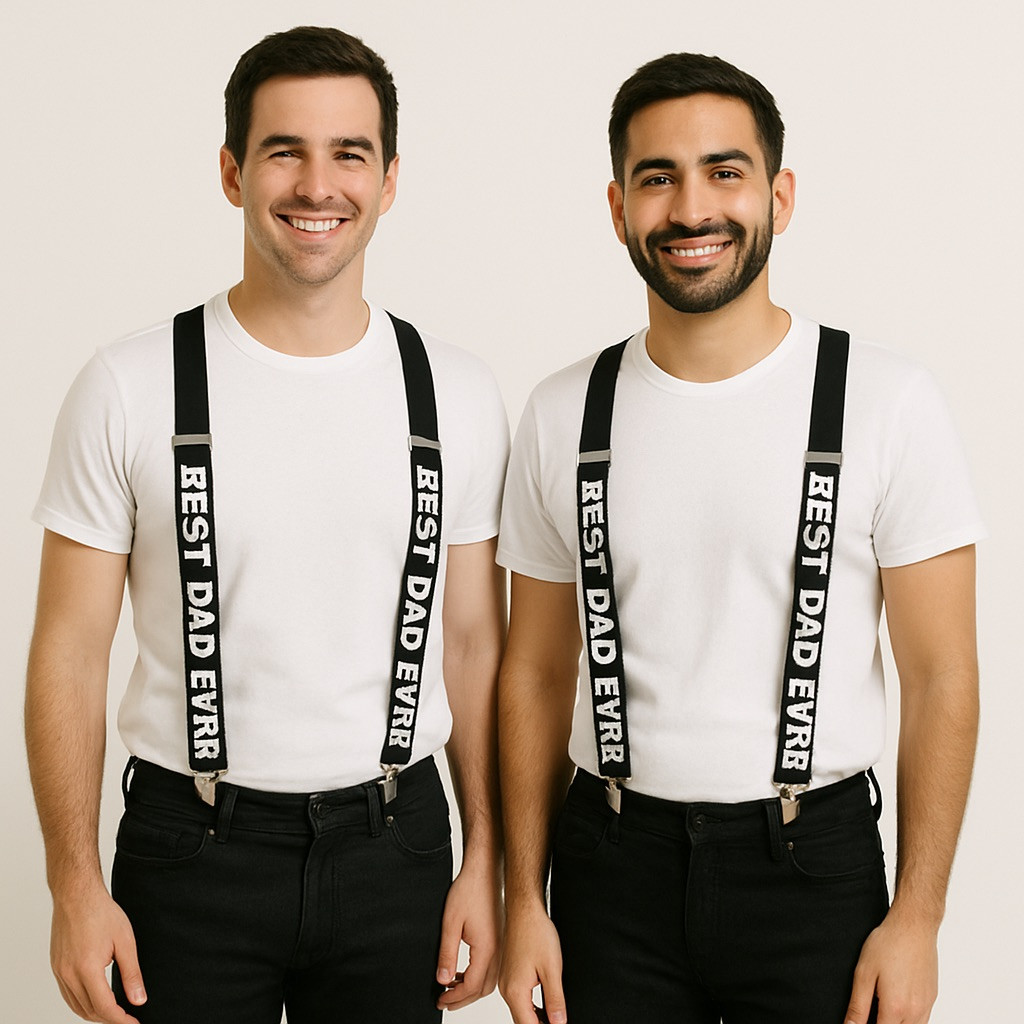 Customized Suspenders | in Many Colors  Adult & Kids Sizes | (Fonts in Picture Gallery)