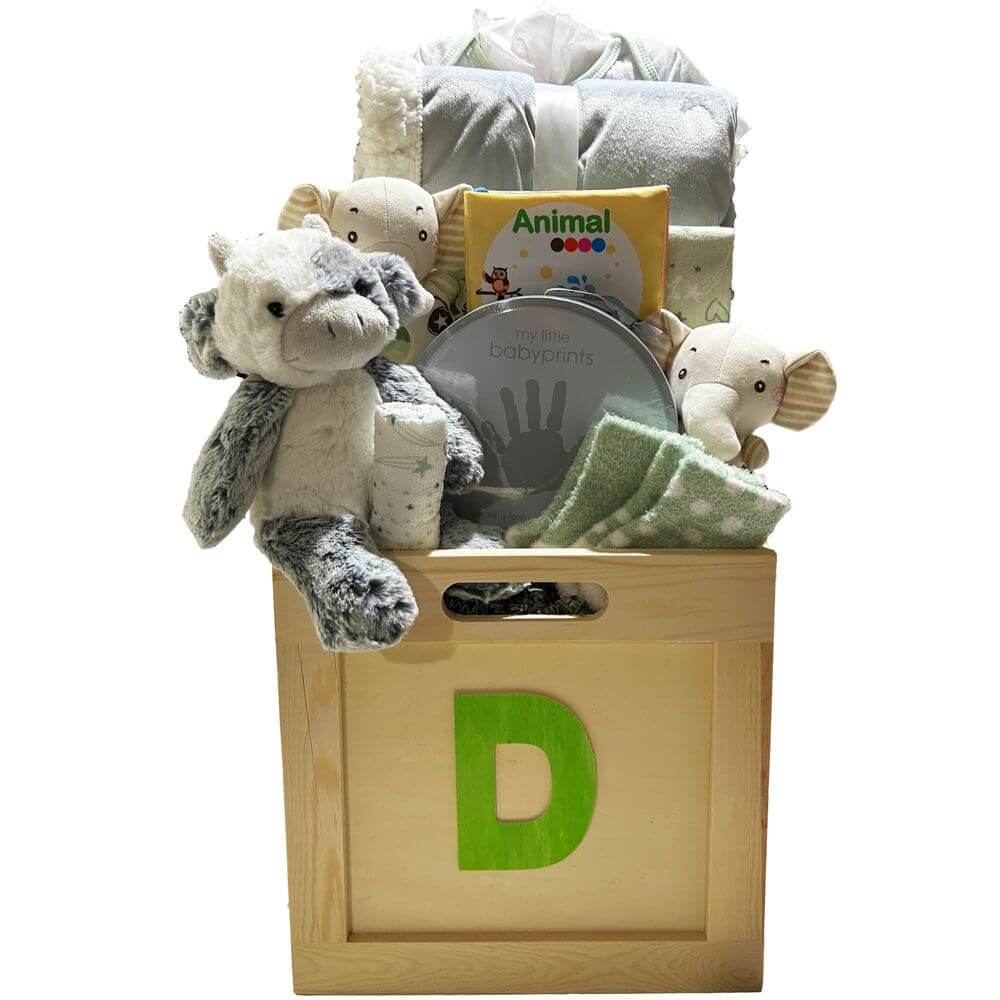 Toy Box Gift Basket Neutral