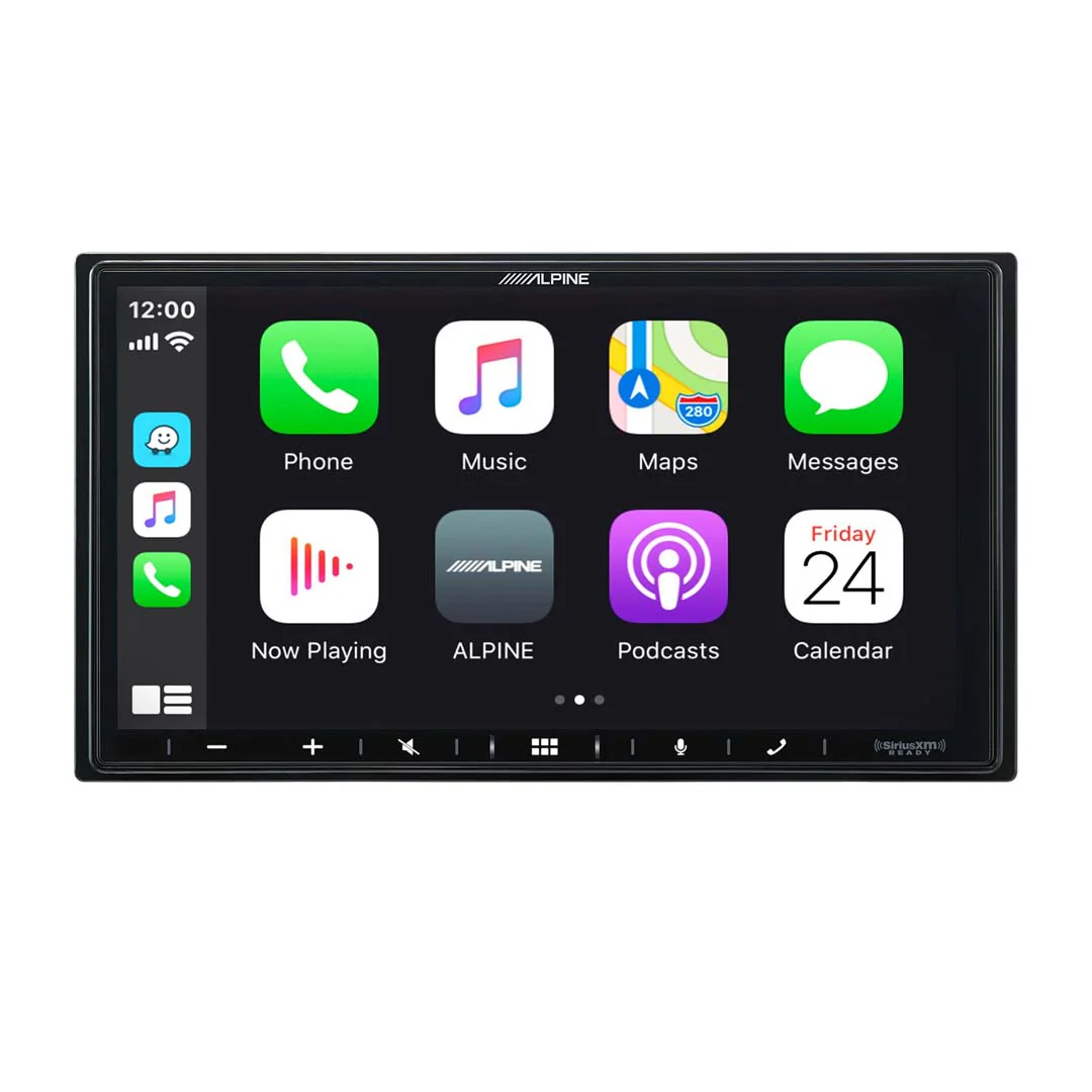 2026 Nuevo Alpine iLX-W650 receptor multimedia digital doble DIN pantalla 7 pulgadas compatible CarPlay y Android Auto