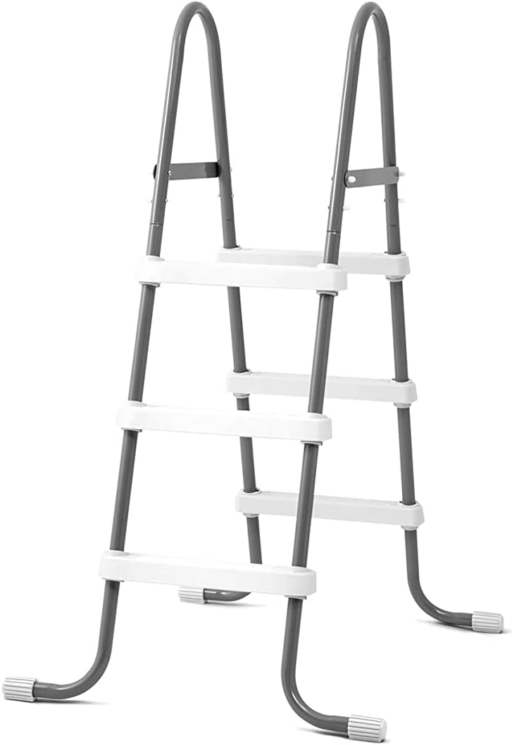 Intex Escalera para Piscinas de hasta 91 cm de Altura, Gris