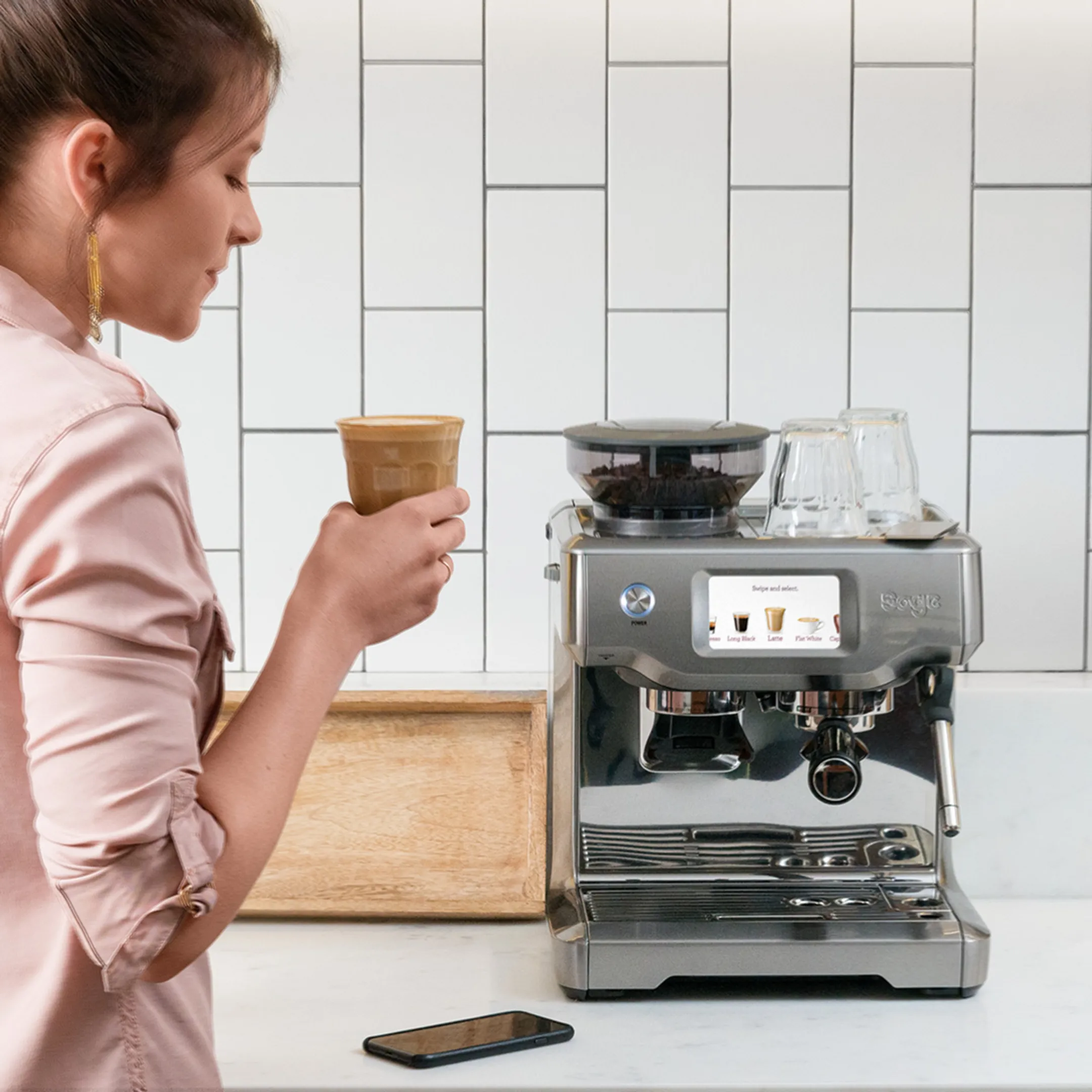 Sage Semi-automatische espressomachine the Barista Touch™