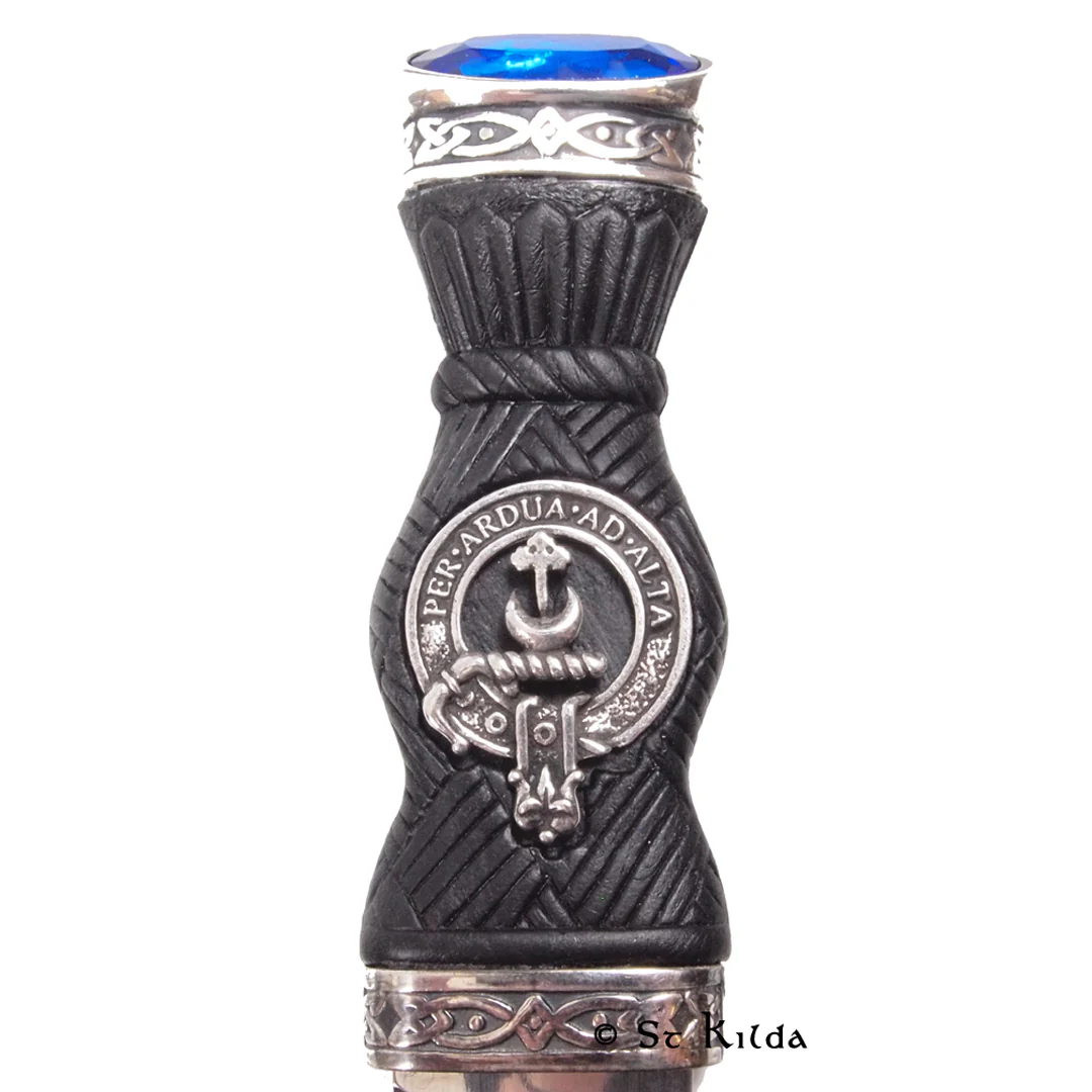 Clan Crest Sgian Dubh - Hannay