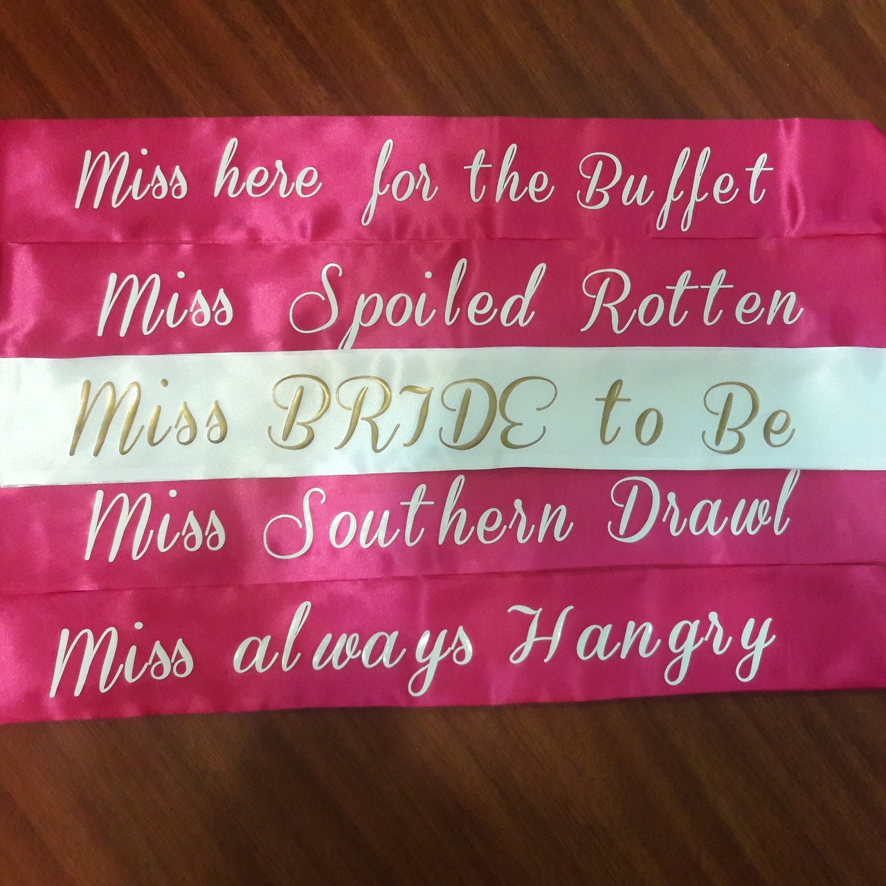 Bachelorette Sashes, Custom Sashes for Bachelorette Parties 60