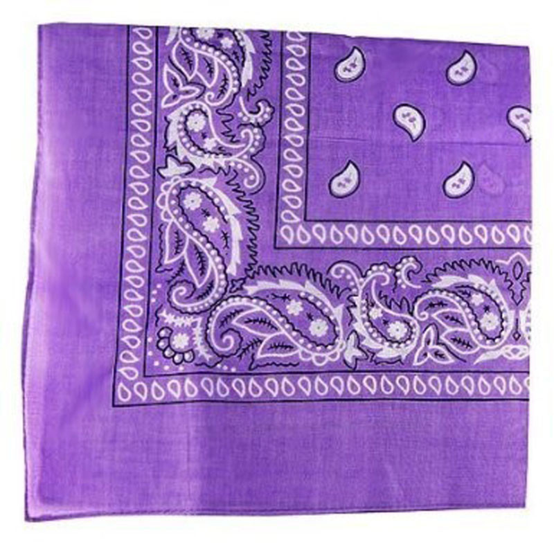 Purple Bandana 22