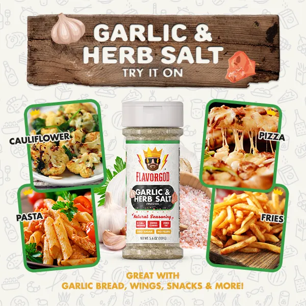 Garlic & Herb Salt Finisher