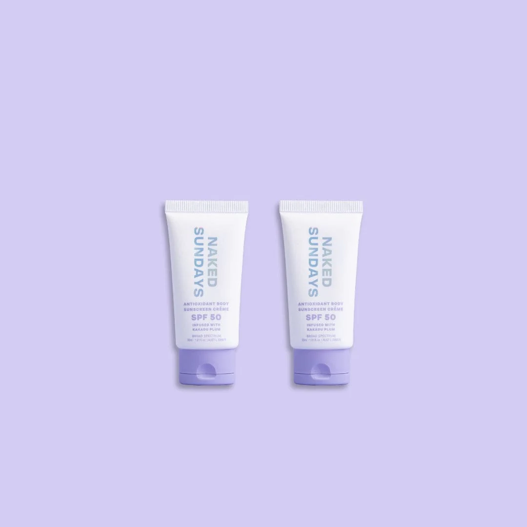 Travel Size Twin Variant - SPF50 Antioxidant Body Sunscreen Crème