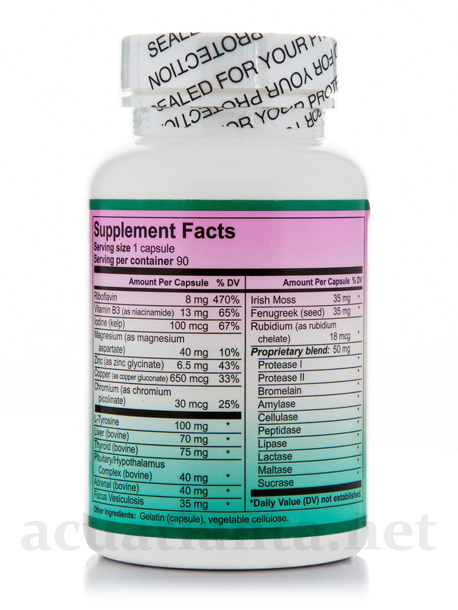 Thyro-Zyme Z14 90 capsules