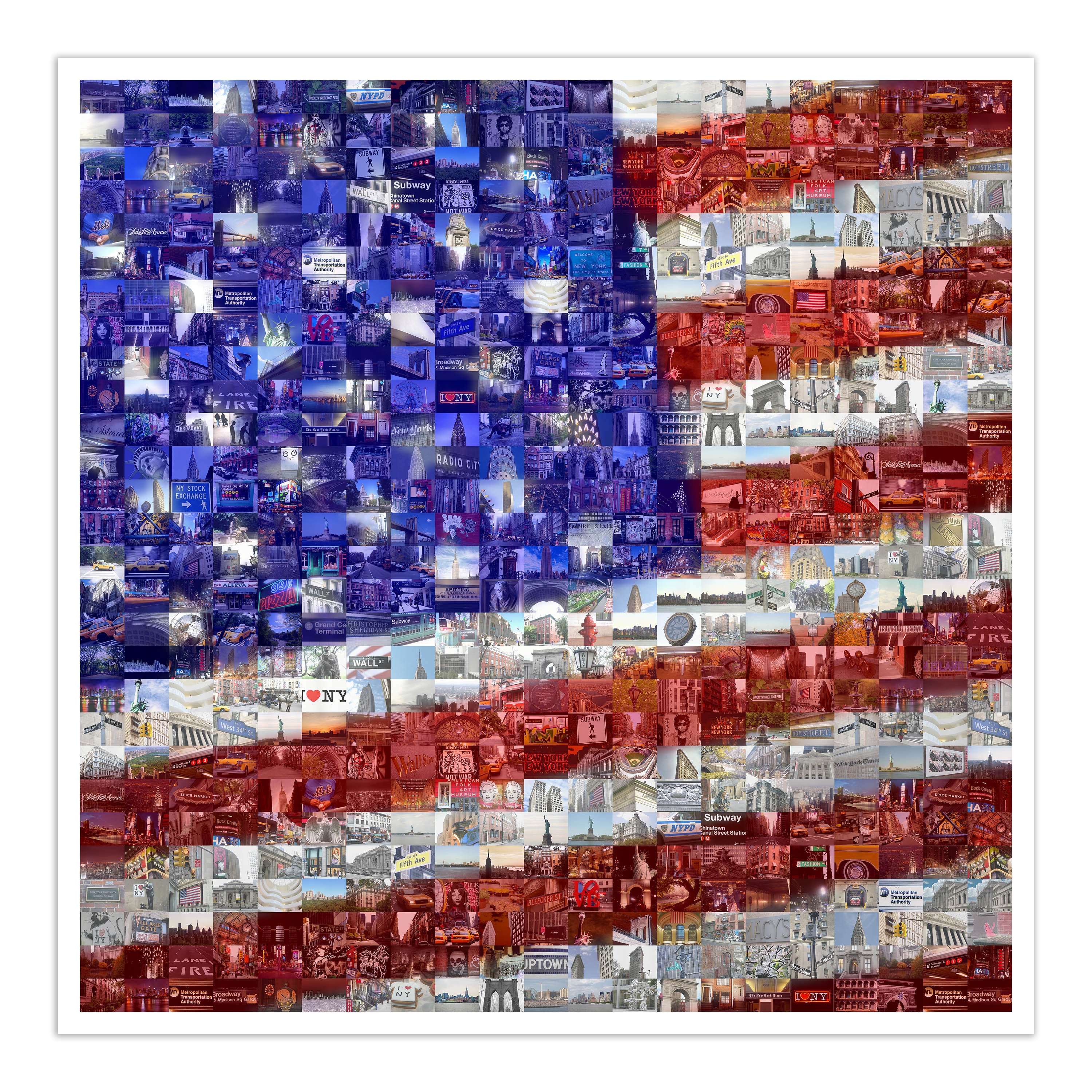 US Flag Crinkle Cut