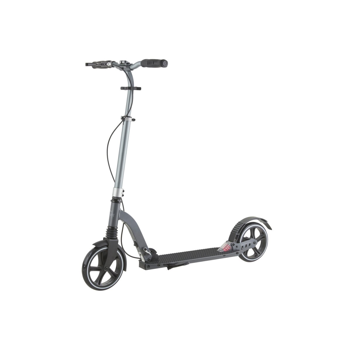CRIVIT Big-Wheel-Scooter, mit Schnellklappmechanismus (Schwarz) - B-Ware sehr gut