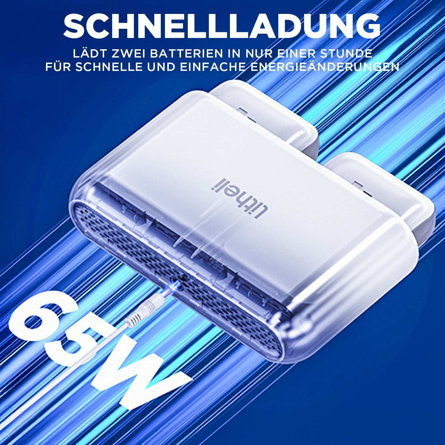 2025 Cortacésped inalámbrico Handy+ U20 2 × 20V 37 cm | Incluye baterías SE 2 × 4,0 Ah | Para céspedes de hasta 300 m²