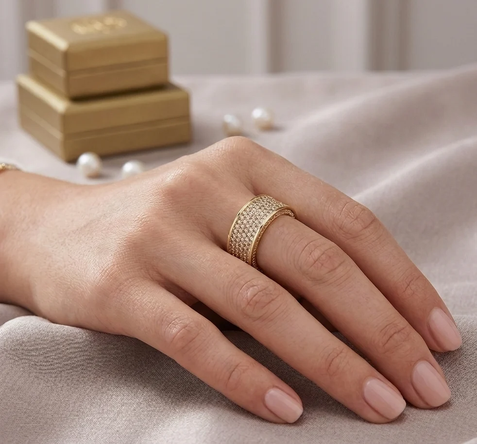 Big Daddy Boujee Diamond Iced Out Ring